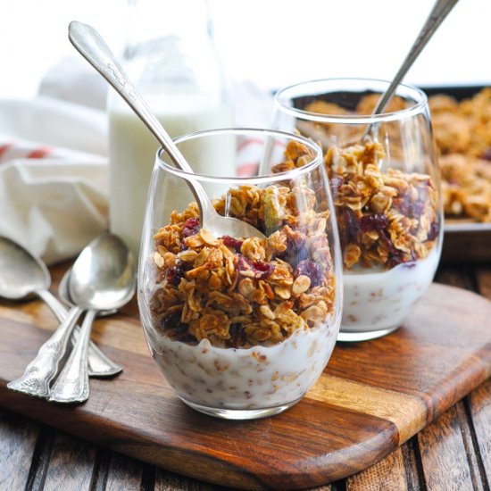 The Best Nut Free Granola