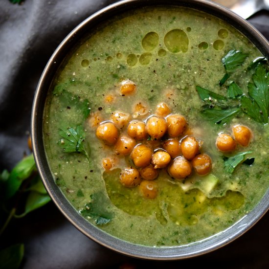 Green Goddess Herb Soup