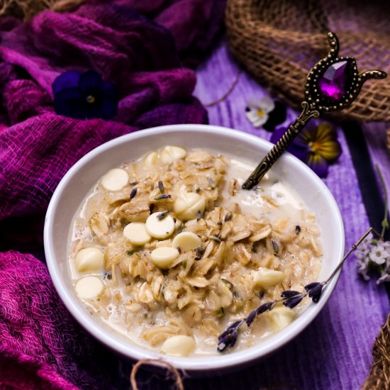 Lavender White Chocolate Oatmeal