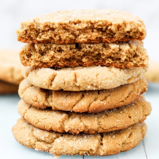 Peanut Butter Maple Cookies