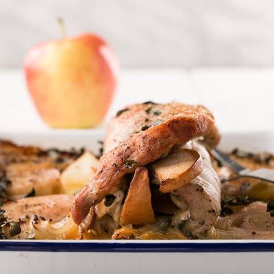 Apple and Brie Pork Tenderloins