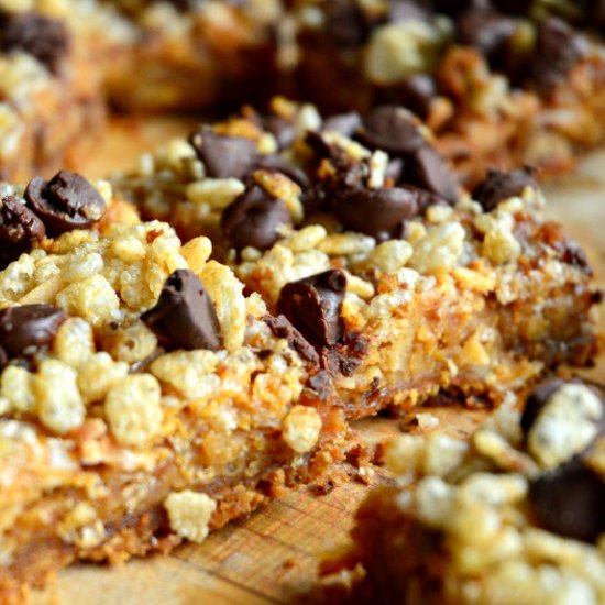 Magic Pumpkin Layer Bars