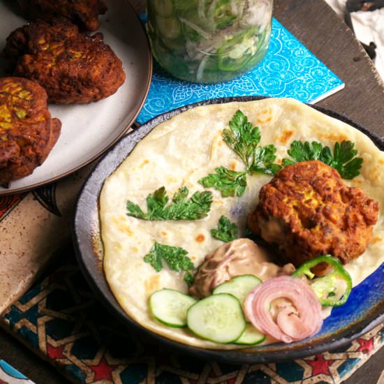 Palestinian cauliflower fritter