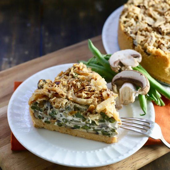 Green Bean Pie – Ritz Cracker Crust