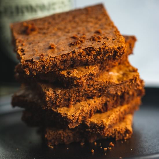 Double Chocolate Guinness Brownies