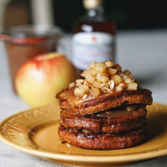 Double Apple French Toast