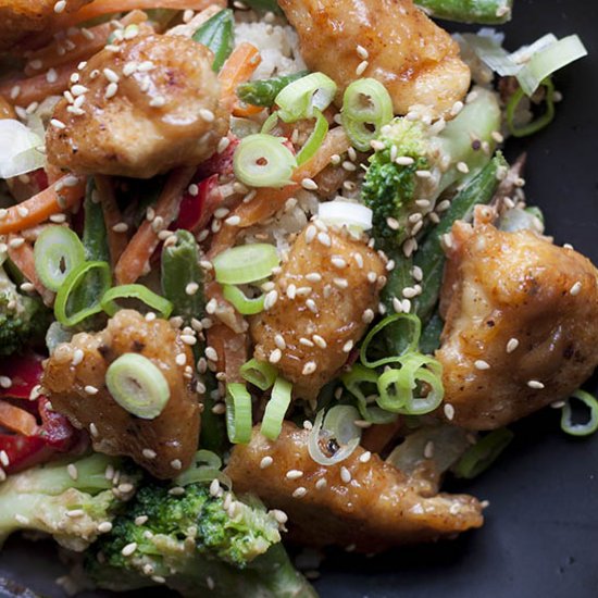 Crispy Sesame Chicken