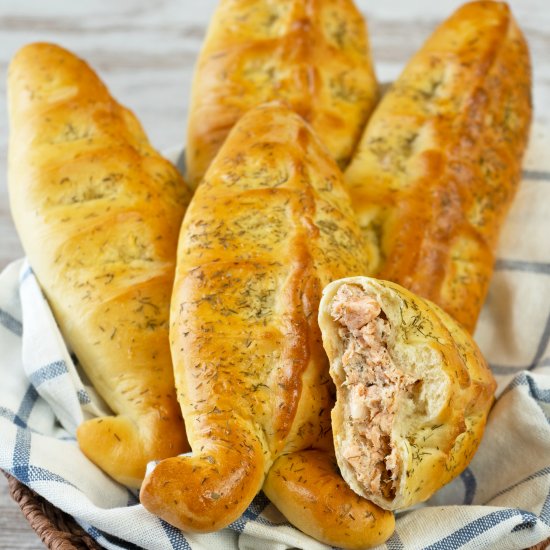 Salmon Piroshki