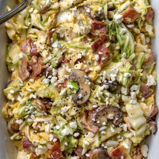 Wilted Cabbage Salad