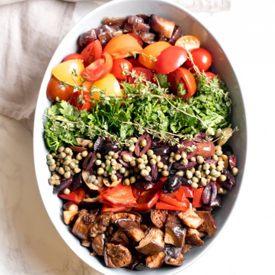 Mediterranean Farro Salad