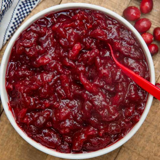 Easy Cranberry Sauce