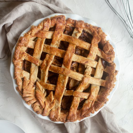 Almond Butter Apple Pie