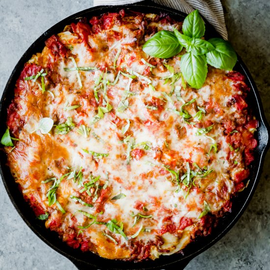 Skillet Lasagna