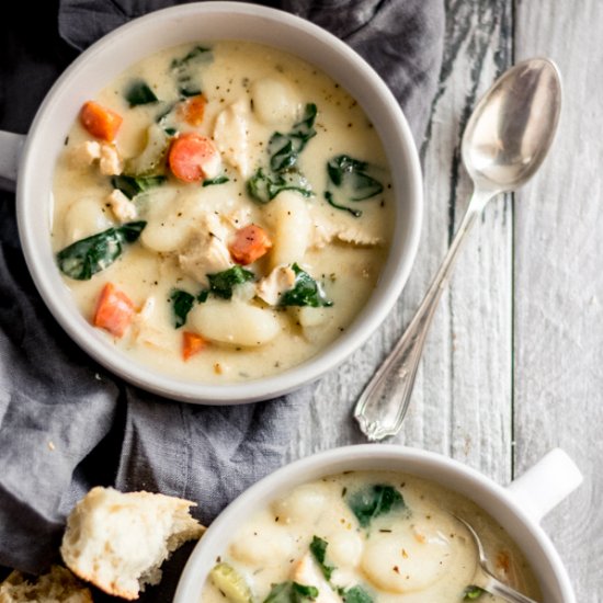 Chicken Gnocchi Soup