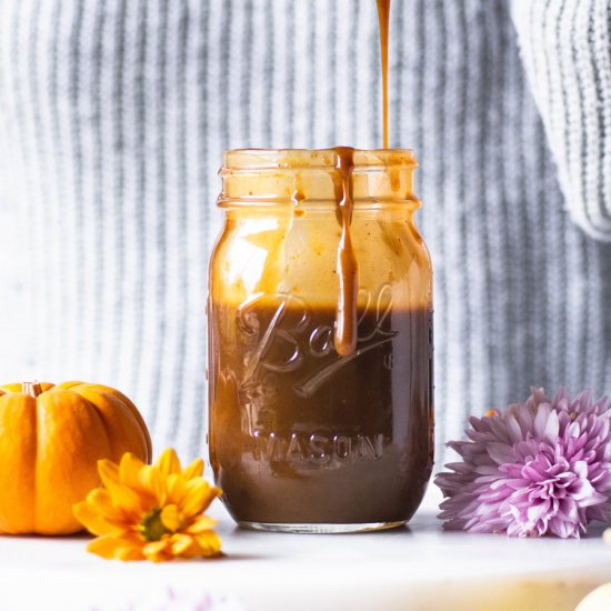 Paleo Salted Pumpkin Caramel Sauce