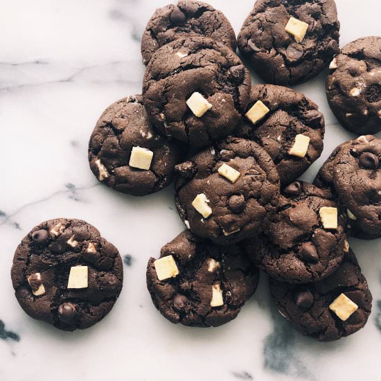 Chocolate Peppermint Cookies