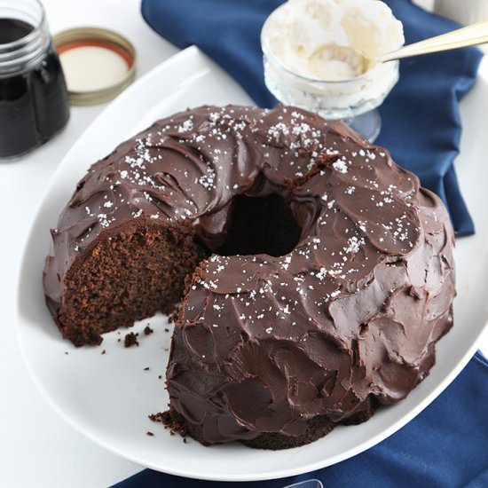 Ginger Molasses Stout Cake