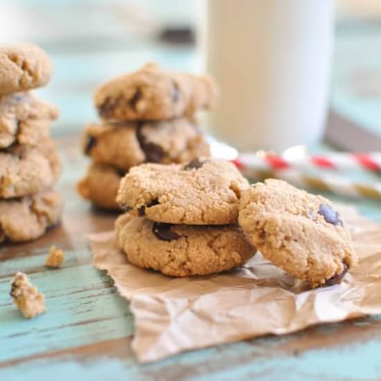 Paleo Chocolate Chip Cookies