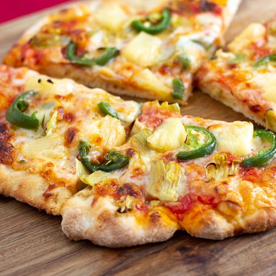 Jalapeno and Pinepple Pizza