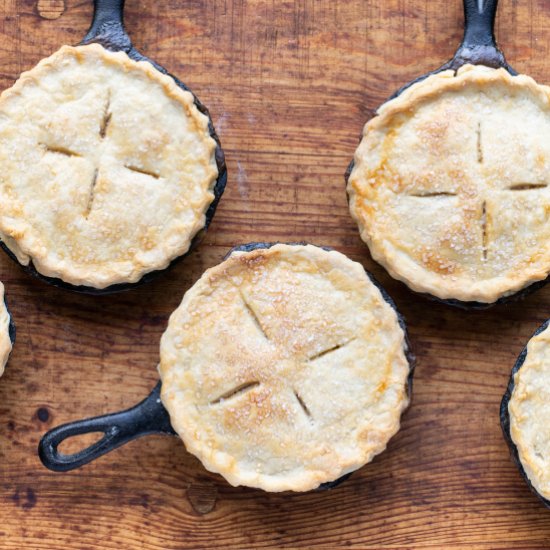 Mini Chai-Spiced Pear Pies