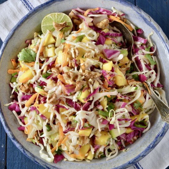 Mango Cabbage Salad