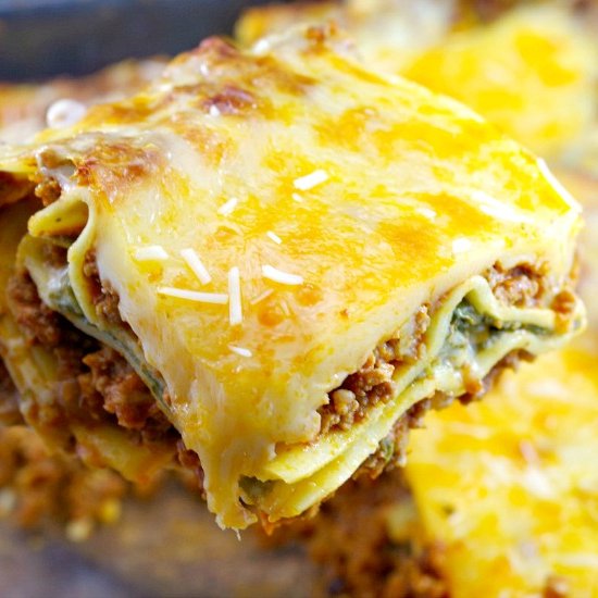 Easy Homemade Lasagna