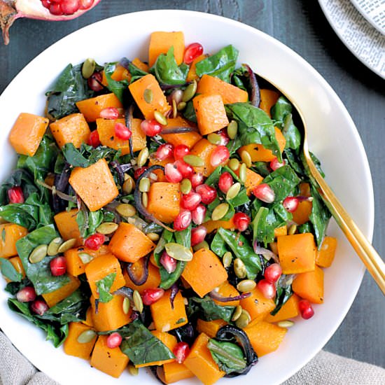 Butternut Squash and Chard