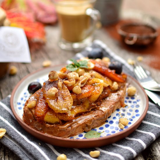 Caramelized Banana Toast