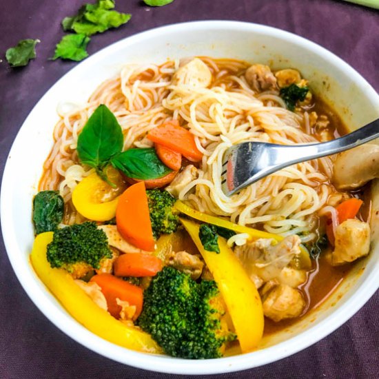 Thai Chicken Noodle Soup