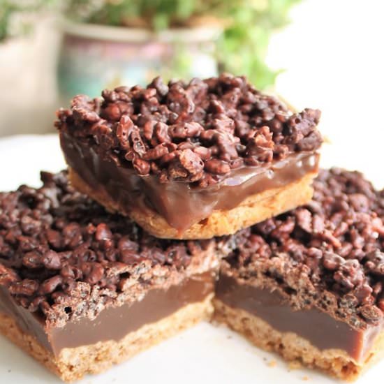 Dreamy Krispie Toffee Squares