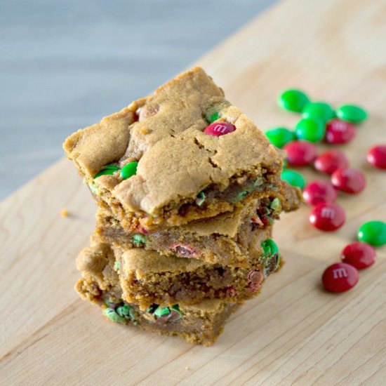 Gingerbread Cookie Bars