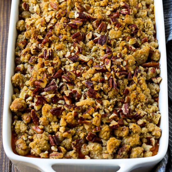 Sweet Potato Casserole with Pecans