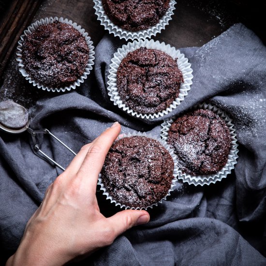 Chocolate Sweet Potato Cupcakes