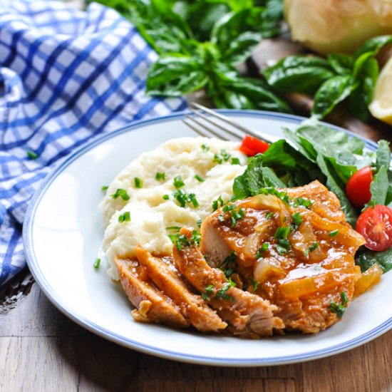 Crock Pot Smothered Pork Chops