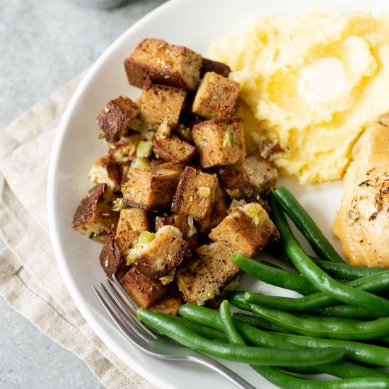 Grain-Free Thanksgiving Stuffing