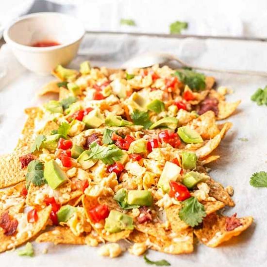 Breakfast nachos