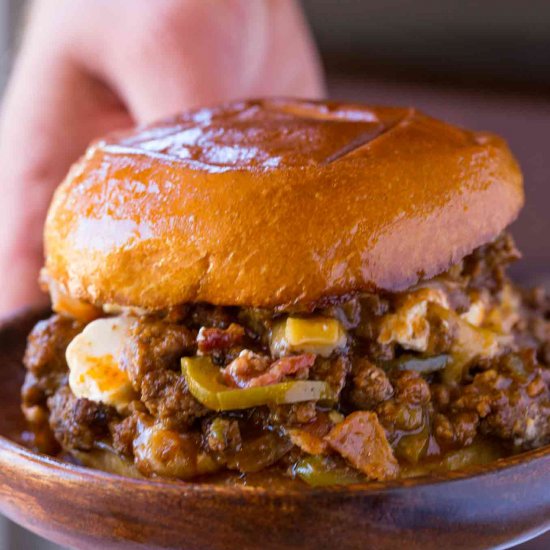 Jalapeno Popper Sloppy Joes