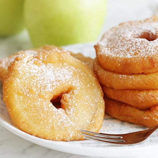 How to Make APPLE FRITTERS