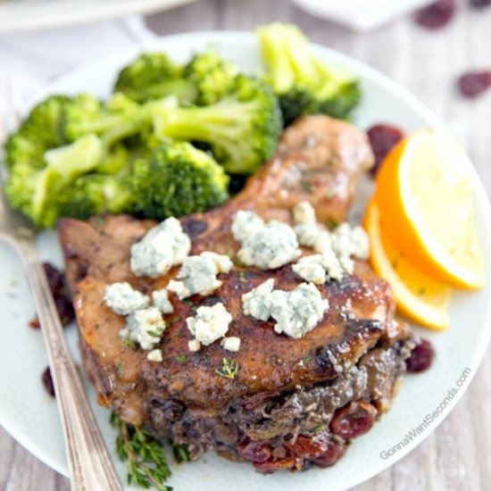 THE BEST STUFFED PORK CHOPS