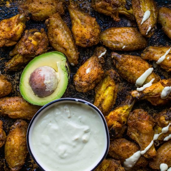 Crispy Keto Wings