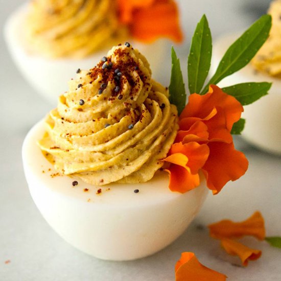 Spicy Deviled Eggs