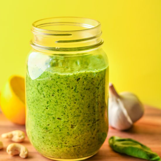 Four-Herb Vegan Cashew Pesto