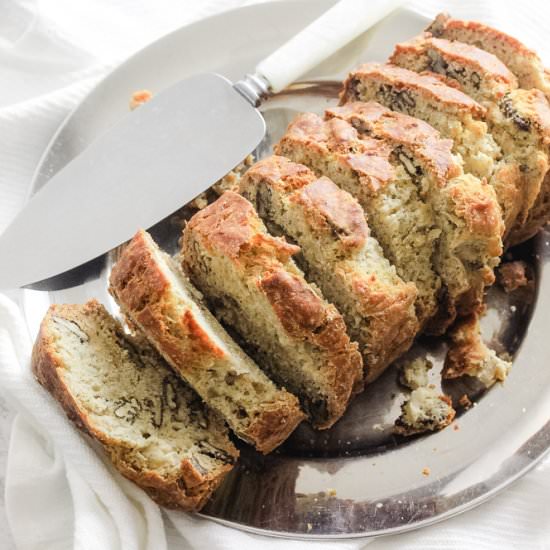 Easy Banana Pecan Bread