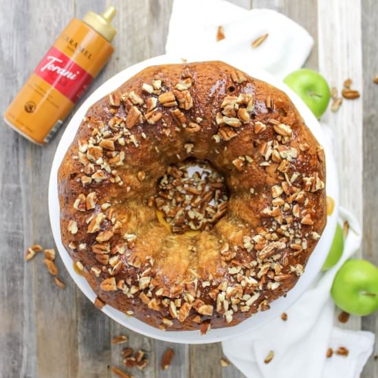 Caramel Apple Bundt Cake