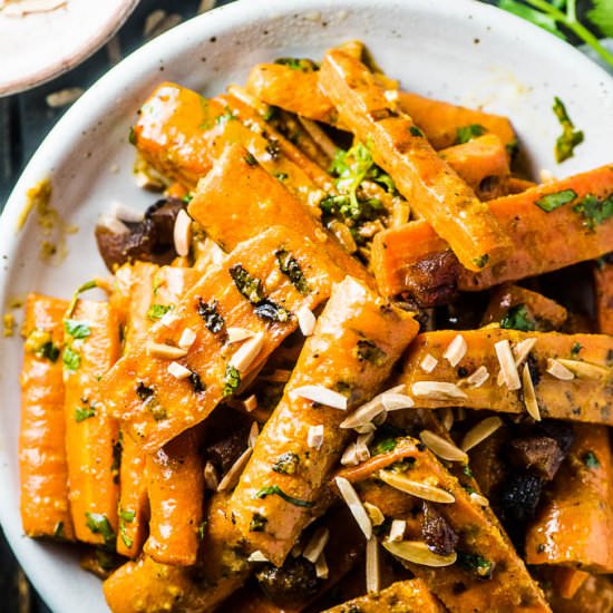 Curry Grilled Carrots