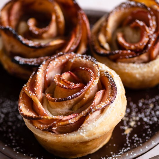 Baked Apple Roses