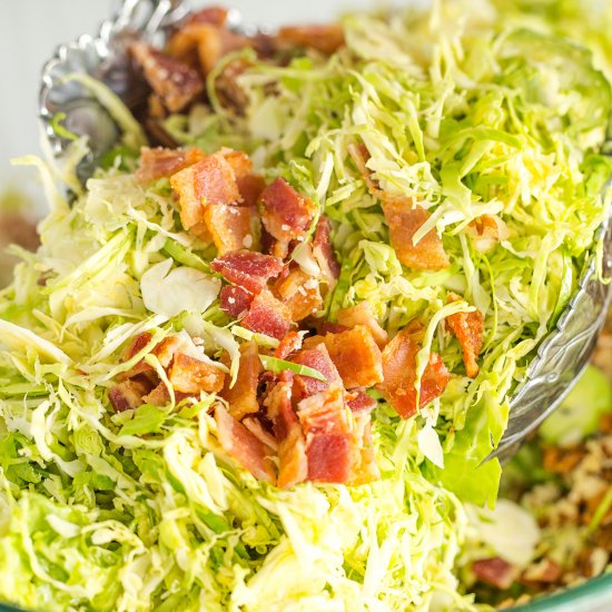 Shaved Brussels Sprouts Salad