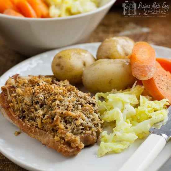 Crispy Crumbed Pork Steaks