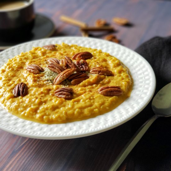 Spiced Pumpkin Grain Free Oatmeal