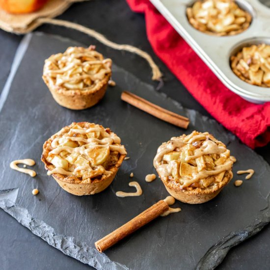 Mini Caramel Apple Pies